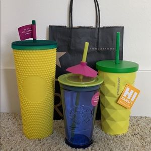 Starbucks Hawaii exclusive Tumbler Bundle